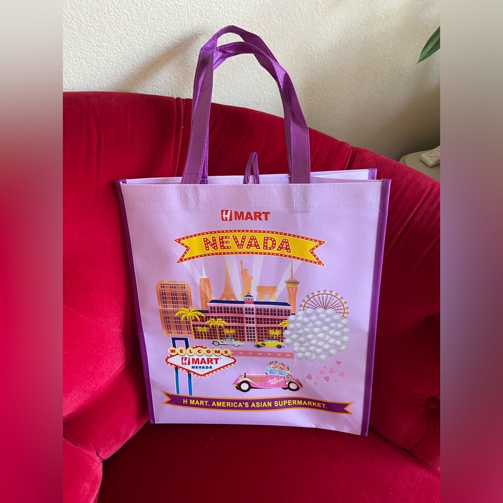 Popular H Mart Korean /Asian  Market Nevada State Collection Reusable Bag